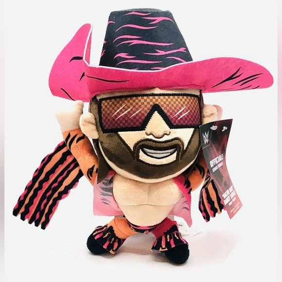 WWE Macho Man Randy Savage 9" Plush Wrestling Figure NEW WWF Legend - Picture 7 of 7
